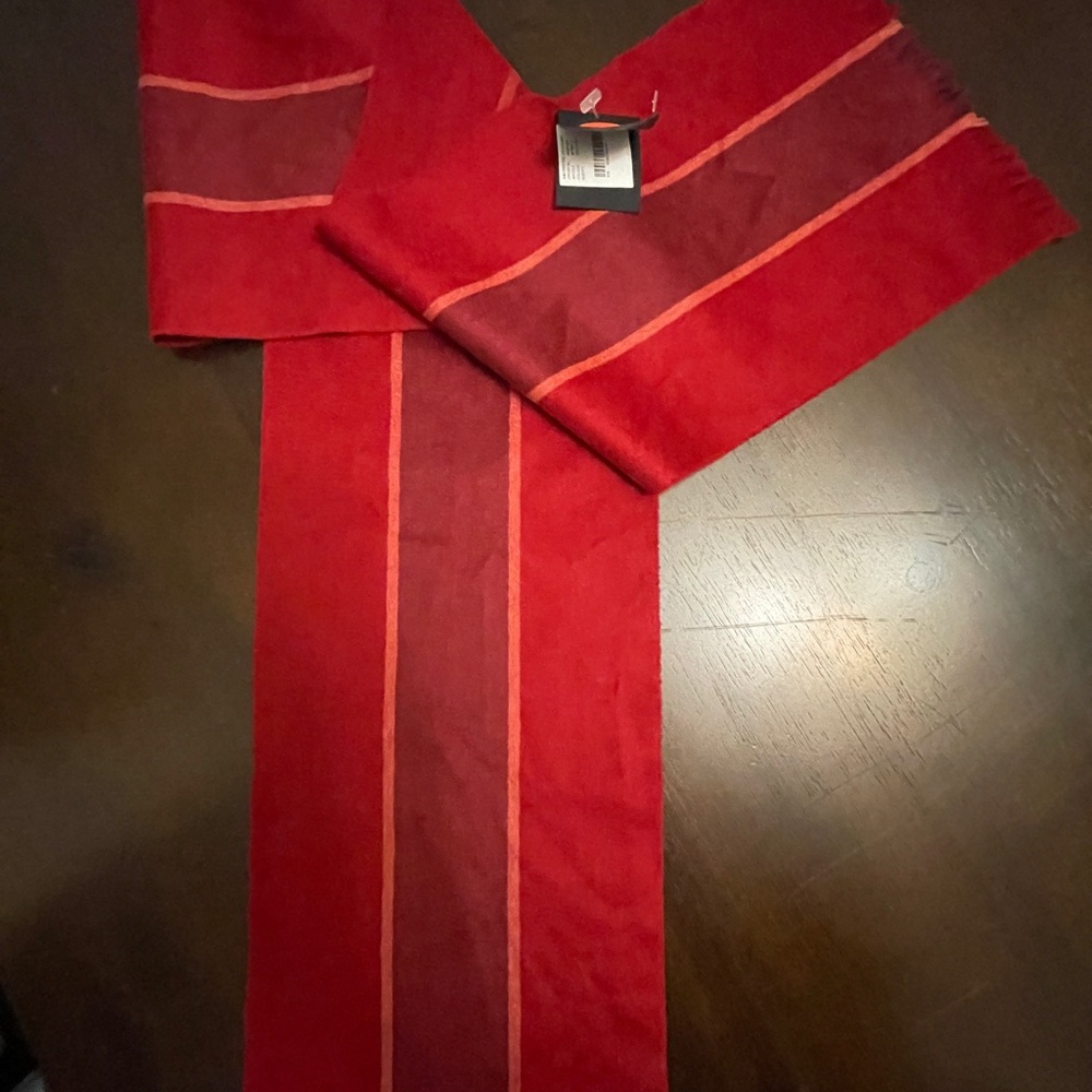 Burberry AW13 Deep Claret Scarf,